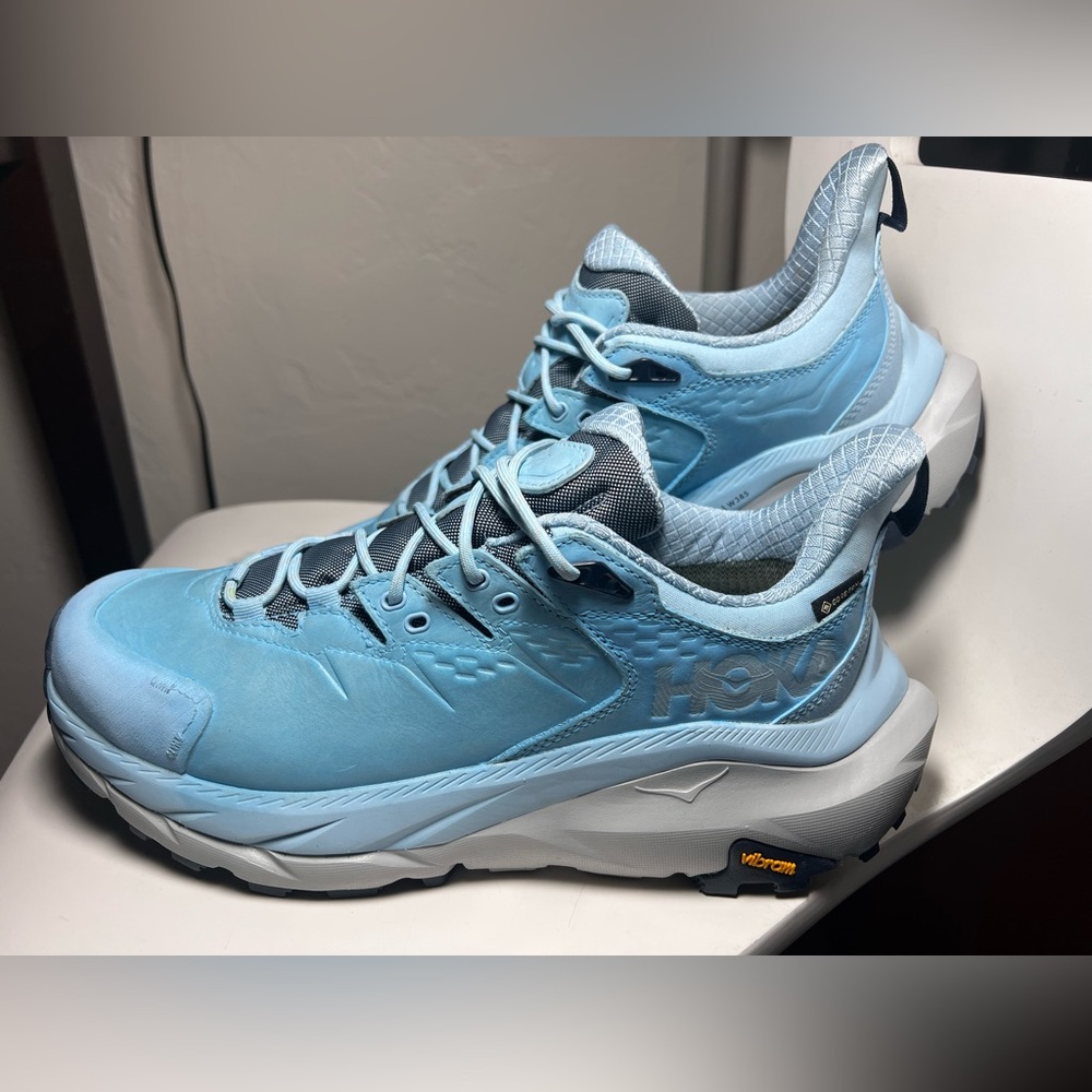 Hoka Sky Blue Trail Running Shoes